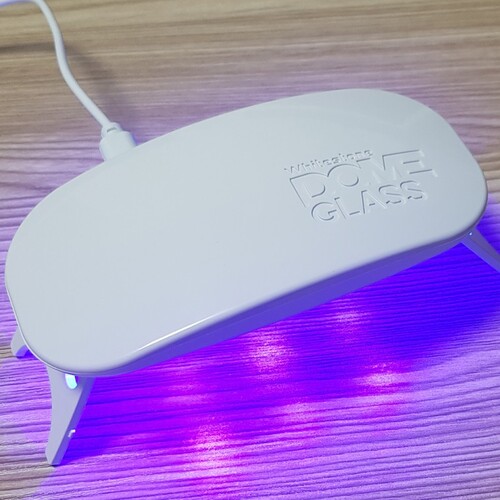 화이트스톤 UV LED 6구 프리미엄 경화기 젤네일 젤램프 스마트폰 강화유리